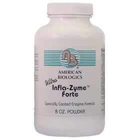 American Biologics - Ultra Inflazyme Forte, 8 oz powder