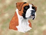 Boxer, Fawn Woven Lap Square (Throw Blanket)