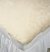 Slumberfleece Wool Strap-Fit Mattress Pads Cream Crib