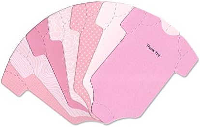 Baby Thank You Cards - 20 Baby Girl Thank You Notes - Adorable Baby Shower Cards