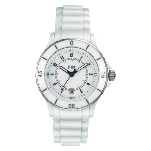 Storm - 4534/W - Montre Femme - Quartz - Analogique - Bracelet céramique Blanc Storm - 4534/W - Montre Femme - Quartz - Analogique - Bracelet céramique Blanc