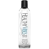 Water Based Intimate Personal Lubricant and Moisturizer by Healthy Vibes - Paraben Free (8 oz)