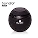 SoundBot SB580 Qi Charged Bluetooth 4.0 Wireless Speaker Inductive Charge Enabled + PowerBot PB1020 Wireless Qi Charger Charging Pad w/ Built-in Mic, 5Hrs Playback Time, NFC, Sensory Touch Control