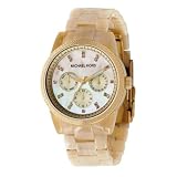 MICHAEL Michael Kors Watch, Women's Resin Horn Chronograph Bracelet MK5039
