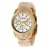 Michael Kors Mk5039 Ladies Champagne Dial Horn Bracelet Watch