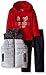 Calvin Klein Baby-Boys Infant Gray Vest with Hoody and Pants