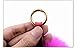 Dikoaina High Quality Large Faux Fur Pom Pom Keychain Bag Charm Fluffy Fox Fur Ball