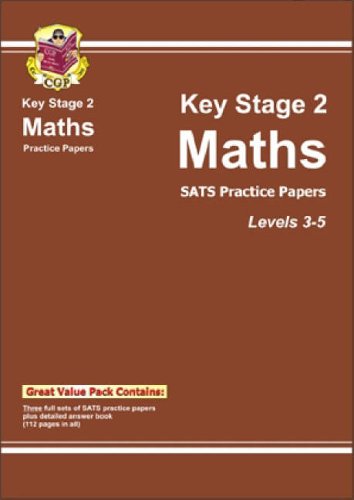 KS2 Maths SATs Practice Papers - Levels 3-5: Levels 3-5 (Bookshop) Pt. 1 & 2