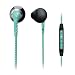 Philips SHO4507 O'Neill In-Ear Kopfh�rer "The Covert" (Mikrofon und Musiksteuerung f�r iPhone/iPod/iPad) gr�n