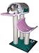 Luxury cat scratcher post- scratch post furniture-Malibu