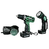 Hitachi DS12DVF3 12-Volt Ni-Cad 3/8 inch Cordless Drill/Driver Kit
