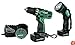 Hitachi DS12DVF3 12-Volt Ni-Cad 3/8-Inch Cordless Drill/Driver Kit