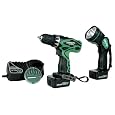Hitachi DS12DVF3 12-Volt Ni-Cad 3/8-Inch Cordless Drill/Driver Kit