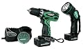 Hitachi DS12DVF3 12-Volt Ni-Cad 3/8-Inch Cordless Drill/Driver Kit