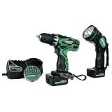 Hitachi DS12DVF3 12-Volt Ni-Cad 3/8-Inch Cordless Drill/Driver Kit