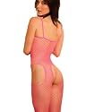 Neon Net Suspender Catsuit