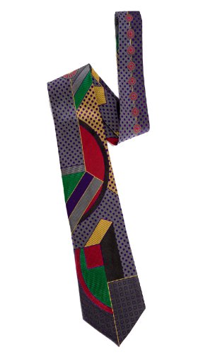 Folly Woven Tie in primary colors