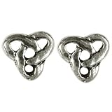 Celtic Triple Knot - Stud Earrings Sterling Silver