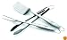 Weber Style 6445 Professional-Grade Stainless-Steel 3-Piece Barbeque Tool Set