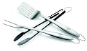 Weber Style 6445 Professional-Grade Stainless-Steel 3-Piece Barbeque Tool Set
