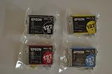 Epson Ink Cartridge 127 Color Multipack with Cyan, Magenta, Yellow, Black Set of Cartridges 127 for the Epson Stylus NX530, NX625, WorkForce 545, 630, 635, 633, 645, 840, 845, WF-7510, WF-7520, 60, WF-7010