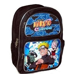 Ninja Naruto Shonen Jump ShippuDen Large Backpack Bag Tote Japanese Anime [Toy]