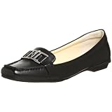 Lauren Ralph Lauren Women's Diandra Casual Logo Moccasin,Black,9 M