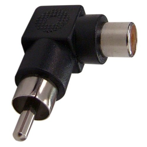 RiteAV - RCA Right-Angle Adapter