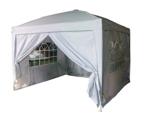 Quictent New Ez up Wedding Canopy 10'x10' Tent Gazebo Silver