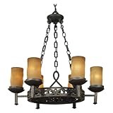 Quoizel LP5006IB La Parra 6 Light Chandelier