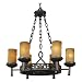 Quoizel LP5006IB La Parra 6 Light Chandelier