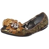 Killah Women's Gemma Ballet Flat,Bronze Polyurethane,9 M US