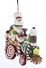 3.25" Gingerbread Kisses Snowman Candy Train Christmas Ornament