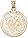 Un Of Louisiana Louisiana'S Ragin' Cajuns Round 3/4 Charm/Pendant -14K/10K, SS or Plated