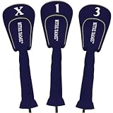 Notre Dame Fighting Irish Navy Blue Three-Pack Golf Club Headcovers