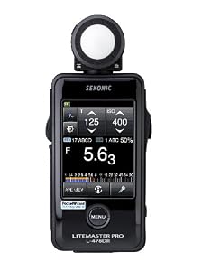 Sekonic Corporation 401-479  LITEMASTER PRO L-478DR Photographic Light Meter  (Black)