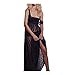CA Fashion Women's Floral Lace Empire Waist Maxi Full Length Party Dress