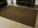 Teppich Hochflor Shaggy Cottage Choco in 22 Größen