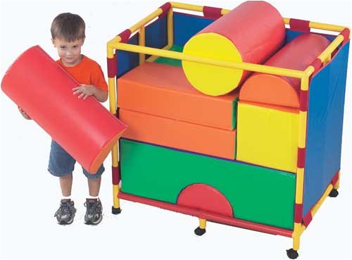 Children's Factory Trolley for Big Blocks Set B