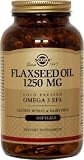 Solgar. Flaxseed Oil 1250 mg, 250 Softgels