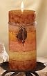 Pack of 4 Naturals Purify Aromatherapy Scented Pillar Candles 6"