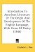 Introduction To American Literature: Or The Origin And Development Of The English Language, With Gems Of Poetry (1846)