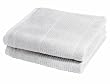Fleuresse 2828 Fb.10 Frottier Handtuch, 50 cm x 100 cm, wei�, 2-er Pack