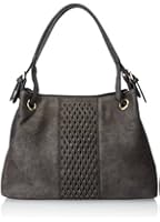 MG Collection Cutout Woven Tote Bag