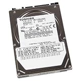 Toshiba MK1234GSX - Hard drive - 120 GB - internal - 2.5' - SATA-150 - 5400 rpm - buffer: 8 MB