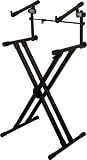 On-Stage Stands Deluxe Heavy Duty X 2-Tier Keyboard Stand