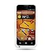 CoverON® Hard Rubberized Slim Case for ZTE Warp 4G LTE - with Cover Removal Pry Tool - White