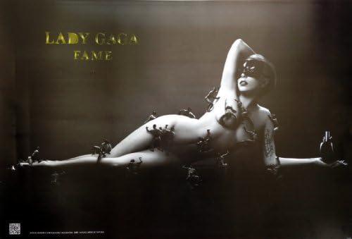 7130-M Stefani Joanne Angelina Germanotta AKA Lady Gaga Pop Rock Singer Songwriter Wall Decoration Poster Size 35"x23.5"