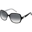 Tommy Hilfiger 1041/S Women's Lifestyle Sunglasses - Black Silver/Gray Shaded