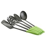 SilverStone2 East Main 5-Piece Cookware Tool Set, Kiwi